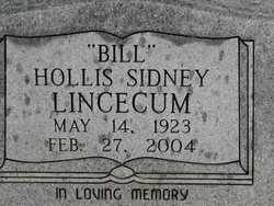 Hollis Sidney “Bill” Lincecum 