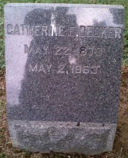 Catherine E. <I>Rifenburgh</I> Decker 