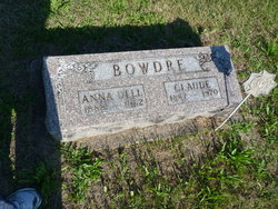Anna Dell <I>Walker</I> Bowdre 
