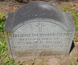 Virginia <I>Weidman</I> Derr 
