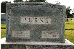 Elizabeth Katherine <I>Myles</I> Burns 