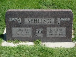 Lile Edith <I>Child</I> Behling 