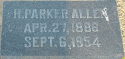 Harry Parker “Parker” Allen 