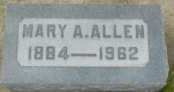 Mary Adeline <I>Davis</I> Allen 