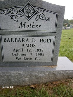 Barbara D. <I>Holt</I> Amos 
