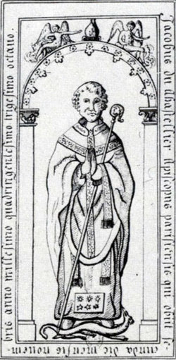 Bishop Jacques du Chastellier 