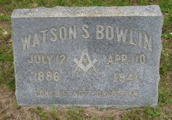 Watson S Bowlin 