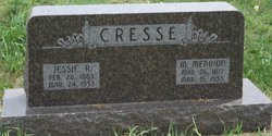 Jessie R. <I>Adams</I> Cresse 