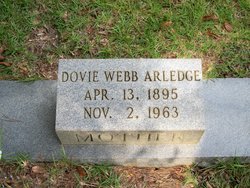 Dovie <I>Webb</I> Arledge 