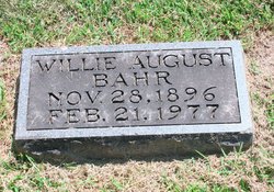 William August “Willie” Bahr 