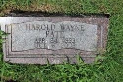Harold Wayne Pate 