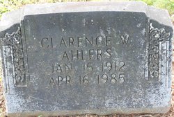 Sgt Clarence W Ahlers 