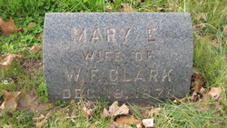 Mary E <I>Harvey</I> Clark 