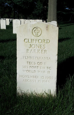 Clifford Jones Barker 