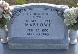 Wilma Jean “Pat” <I>Rice</I> Marlowe 