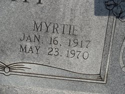 Myrtle “Myrtie” <I>Thomas</I> Aday 
