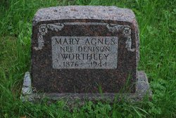 Mary Agnes <I>Denison</I> Worthley 