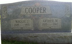 Margaret Jane “Maggie” <I>Travis</I> Cooper 