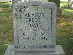 Amanda <I>Creech</I> Davis 