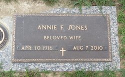 Annie Frances <I>Dent</I> Jones 