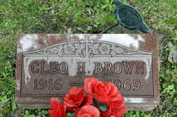 Cleo Harold Brown 