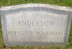 Rosa Belle <I>Penland</I> Anderson 