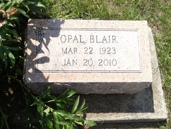 Opal May <I>Elliott</I> Blair 
