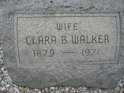 Clara B Walker 