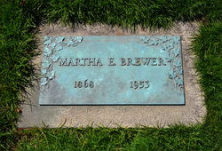 Martha Elizabeth <I>Norman</I> Brewer 