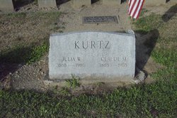Julia <I>Wolfe</I> Kurtz 