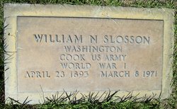 William Nathan “Bill” Slosson 