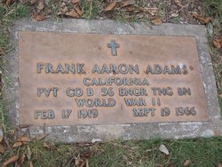 Frank Aaron Adams 