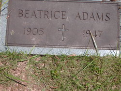 Beatrice Essie Adams 