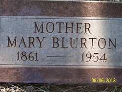 Mary Ann <I>Hayes</I> Blurton 