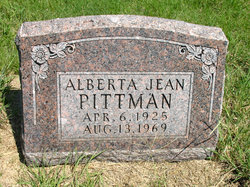 Alberta Jean Pittman 