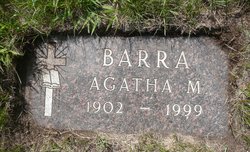 Agatha M. <I>Kiess</I> Barra 