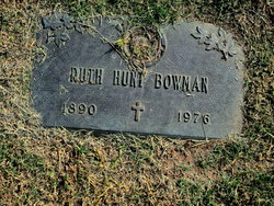 Ruth <I>Hunt</I> Bowman 