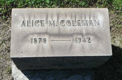 Alice Martha Coleman 