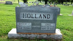 Rosie Opal <I>Whitenton</I> Holland 