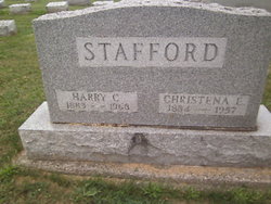 Christena <I>Black</I> Stafford 