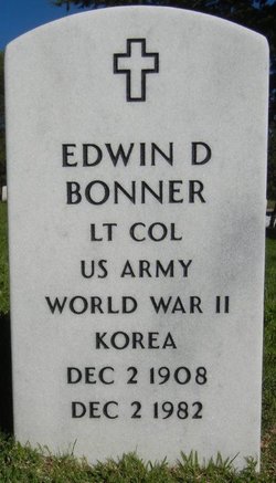 Edwin D Bonner 
