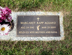 Margaret Caroline “Marge” <I>Rapp</I> Aguayo 