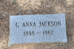 G Anna Jackson 