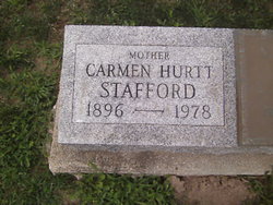 Carmen <I>Hurt</I> Stafford 