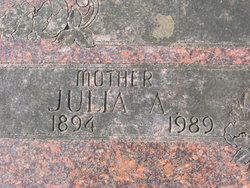 Julia Ann <I>Decker</I> Bibb 