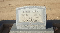 Mary Ethel <I>Daniel</I> Aley 