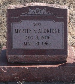 Myrtle S. <I>Gunn</I> Aldridge 