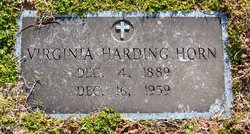 Elizabeth Virginia <I>Harding</I> Horn 