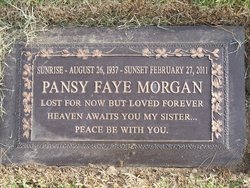 Pansy Eileen <I>Faye</I> Morgan 