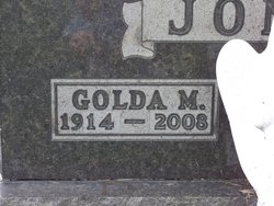 Golda Mae “Goldie” <I>Easterday</I> Jones 